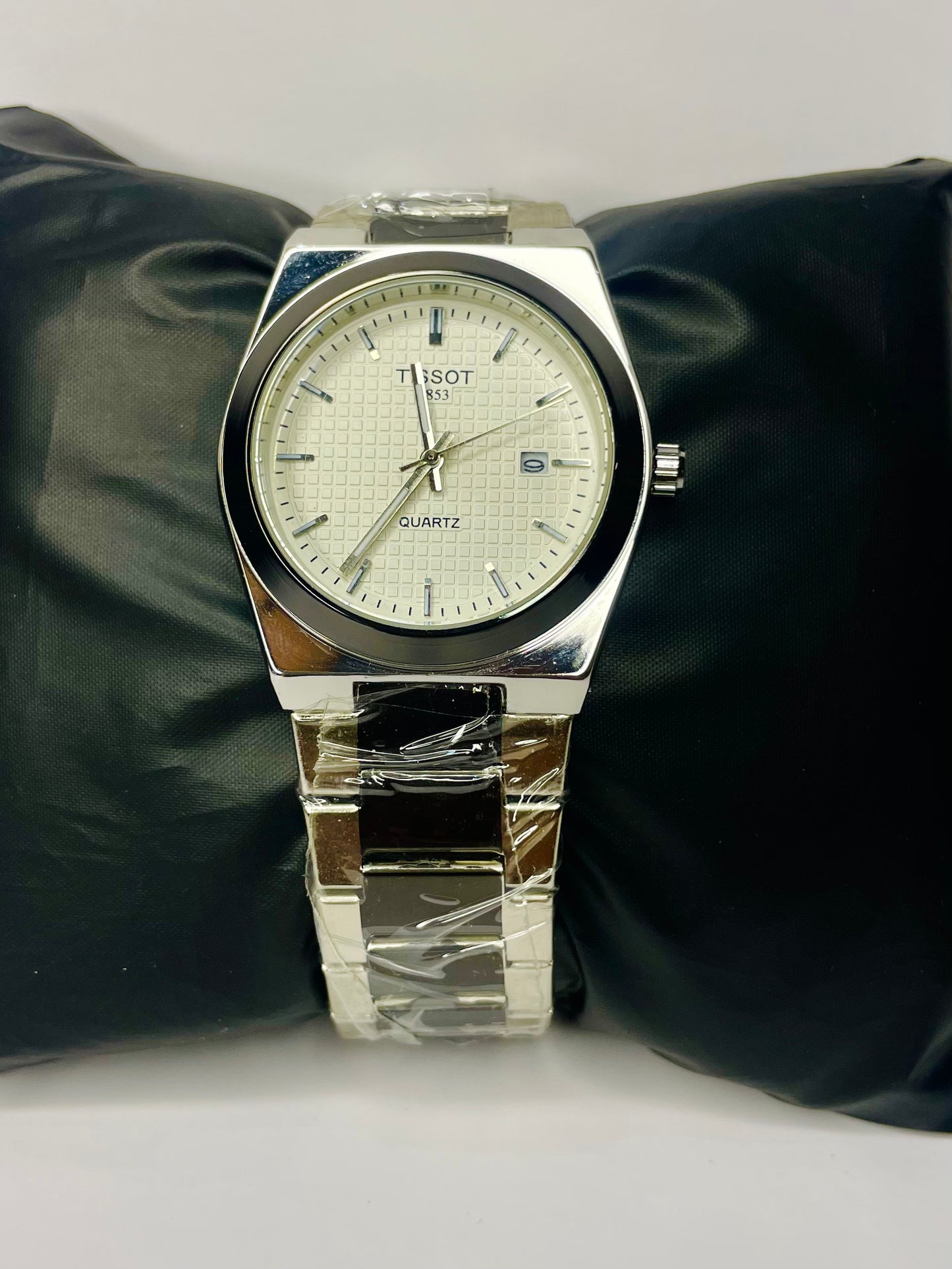 Tissot PRX Black with White Dial